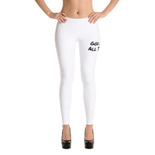 God Is Good All The Time! Leggings Designed by Bishop!