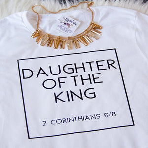 Daughter of The King T Shirt (Buy one get one free)