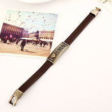 I LOVE JESUS Bracelet w/ Leather Band