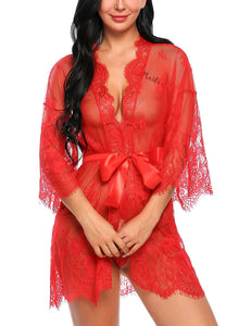 Sexy Silk Nightgown (Sizes to 6XL)