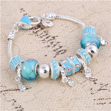 Crystal Charm Bracelets (choice of colors)