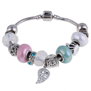 Crystal Charm Bracelets (choice of colors)