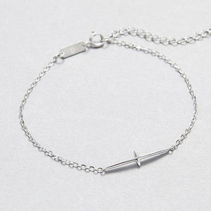 925 Sterling Silver Cross Bracelet For Women
