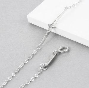 925 Sterling Silver Cross Bracelet For Women