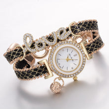 Luxurious Crystal "LOVE" Watch