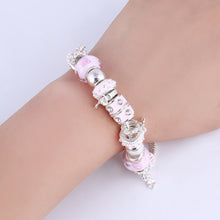 Crystal Charm Bracelets (choice of colors)