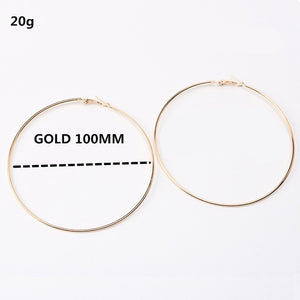 Silver or Gold Hoop Earrings