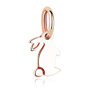 925 Sterling Silver & Rose Color Pandora Style Charms